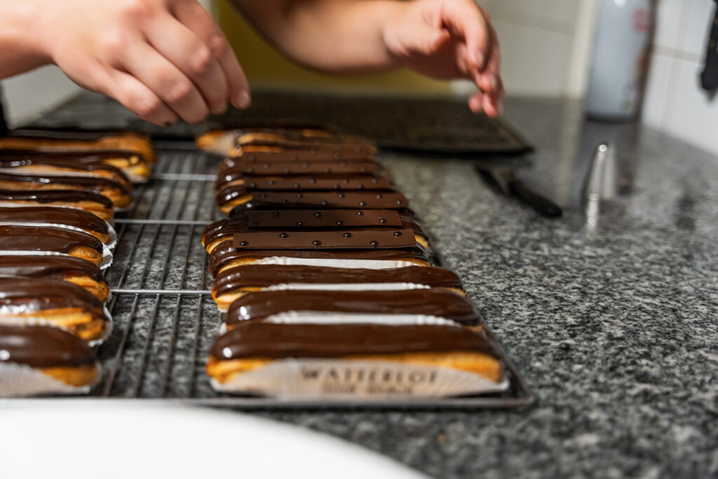 Watterlot pâtisserie boulangerie Saint Valéry sur Somme éclair au chocolat