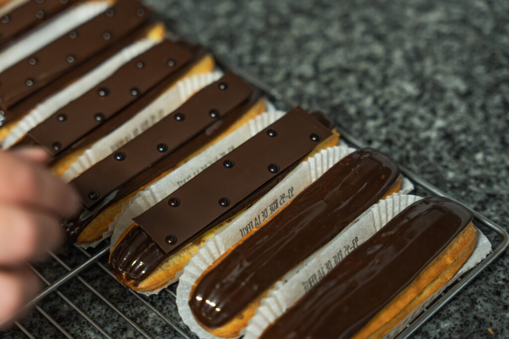 Watterlot pâtisserie boulangerie Saint Valéry sur Somme éclair au chocolat