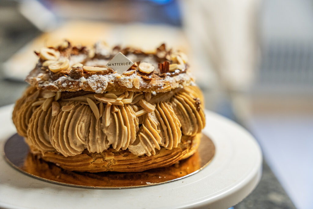 Watterlot pâtisserie boulangerie Saint Valéry sur Somme Paris Brest amande noisette