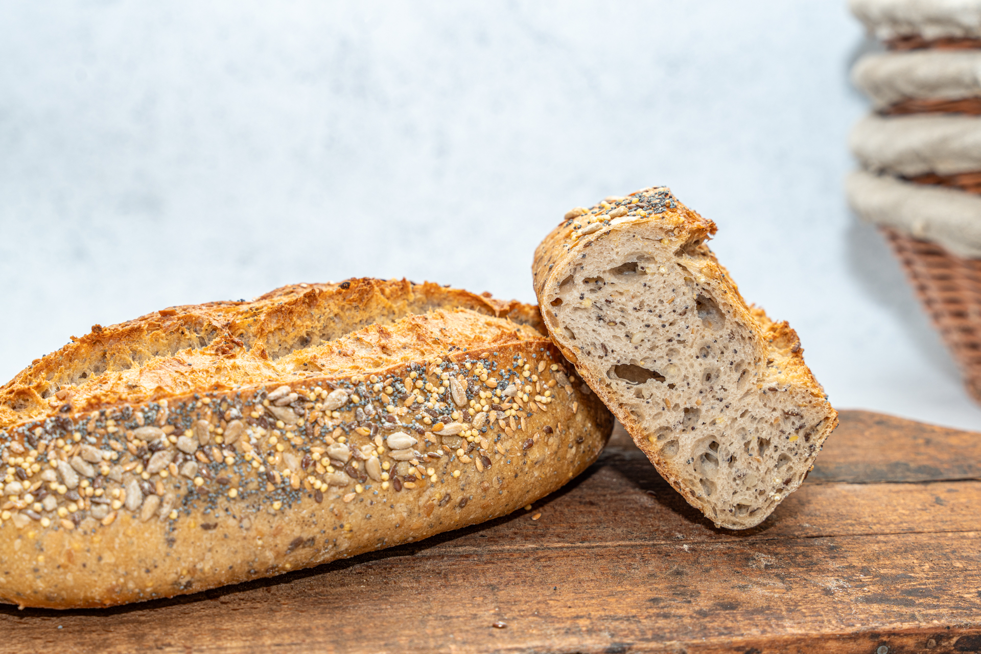 Watterlot boulangerie Saint Valéry sur Somme pain coupé Pain aux céréales
