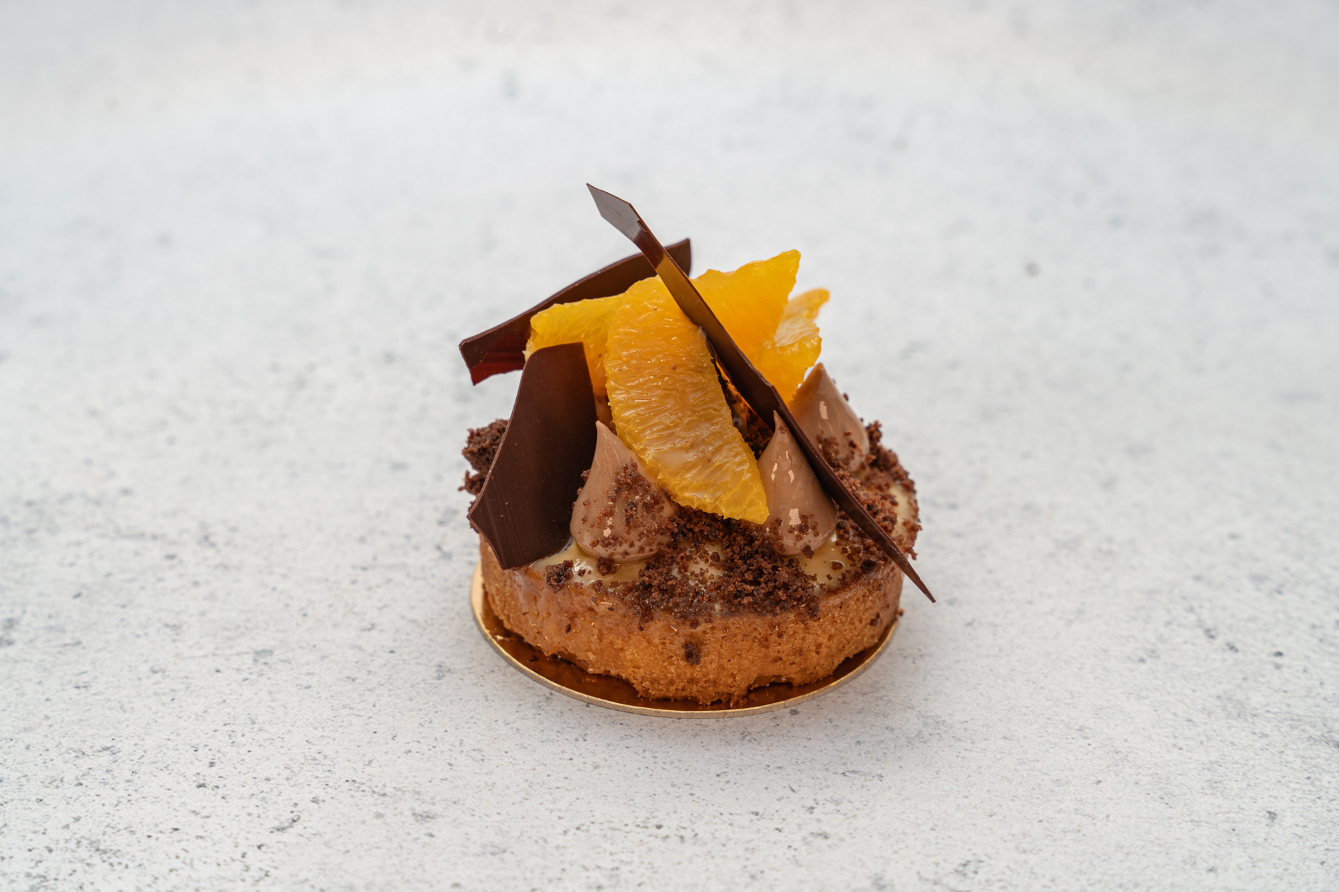 Watterlot pâtisserie boulangerie Saint Valéry sur Somme pâtisserie individuelle Tarte chocolat-orange