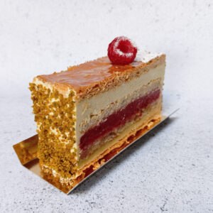 Watterlot pâtisserie boulangerie Mille feuille framboise praliné