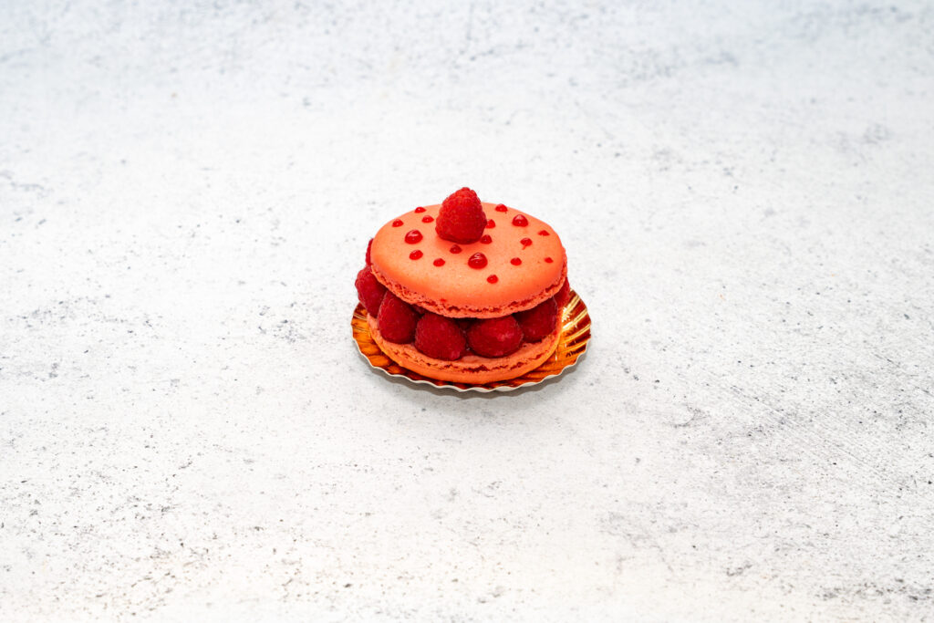 Watterlot boulangerie Saint Valéry sur Somme Pâtisserie macaron framboise individuel