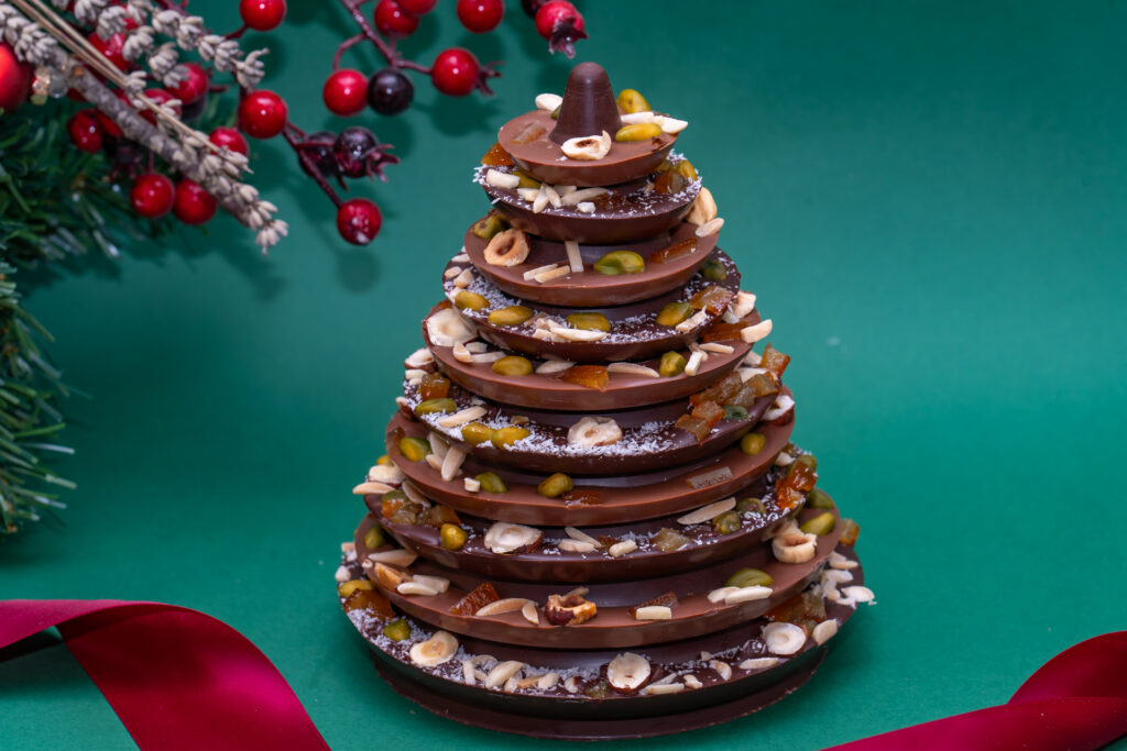Watterlot patisserie boulangerie saint-valery-sur-somme Sapin noel chocolat mendiants