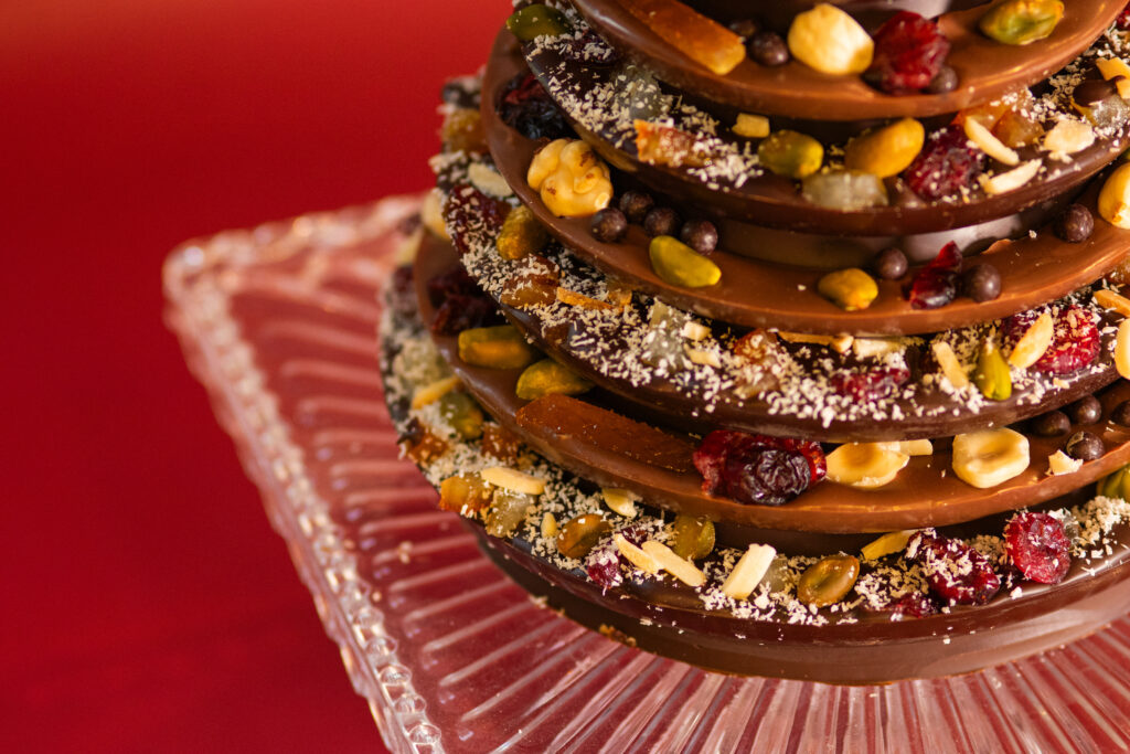 Watterlot boulangerie pâtisserie Saint Valéry sur Somme Abbeville pâtisserie Sapin de Noël Chocolat Mendiant