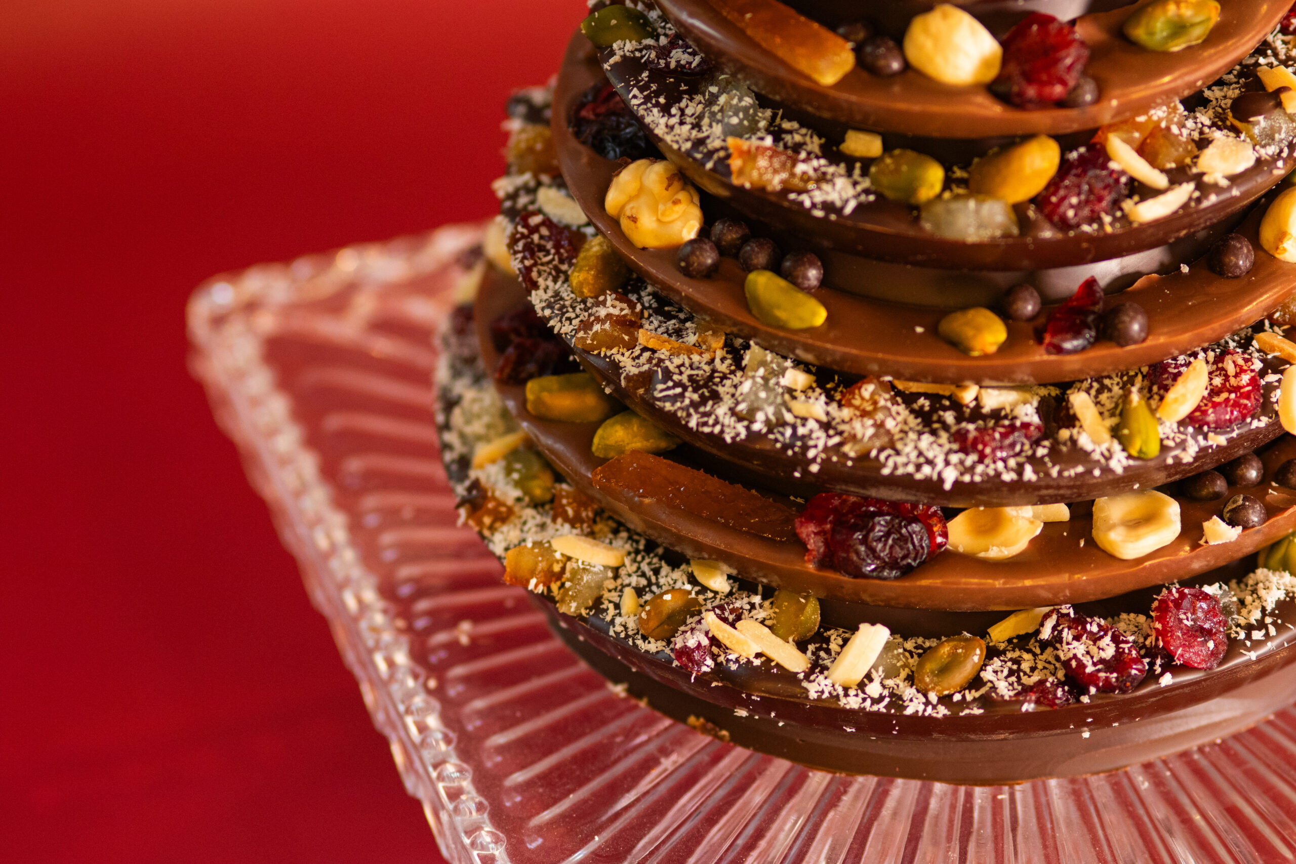 Watterlot boulangerie pâtisserie Saint Valéry sur Somme Abbeville pâtisserie Sapin de Noël Chocolat Mendiant